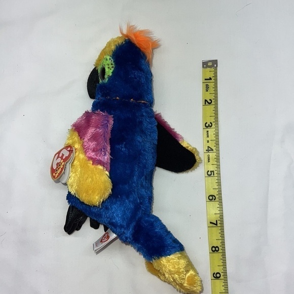 Ty Beanie Boos - WYNNIE the PARROT 6” NEW - MINT with MINT TAGS - Picture 2 of 4